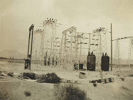 lone pine sub station